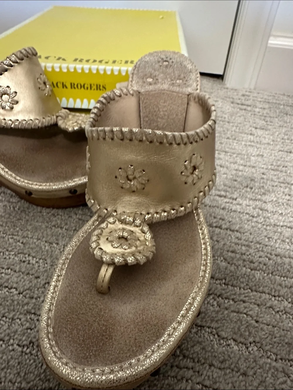 Jack Rogers heels beautiful original